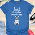 Best frenchie mom ever - V1 - The Greeting Card T-Shirt